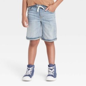 NWT Cat & Jack “At the Knee” Pull On Shorts